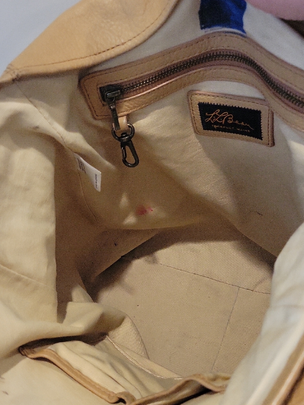 L.L Bean Vintage Leather Boat And Tote Bag Rare - Picture 16 of 16